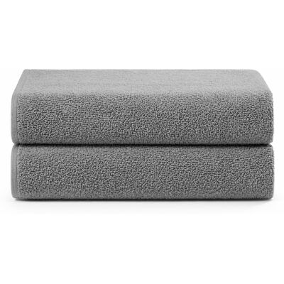 Nordisk tekstil Håndklæder - 2 stk. 50x100cm - Støvet grøn - Bomuld - Badehåndklæde sæt Nordisk tekstil Håndklæder - 2 stk. 50x100cm - Støvet grøn - Bomuld - Badehåndklæde sæt