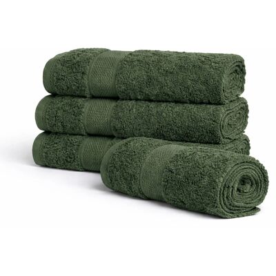 Borg Living Ægyptisk Bomuldshåndklæde 50x100cm - Grøn Borg Living Ægyptisk Bomuldshåndklæde 50x100cm - Grøn