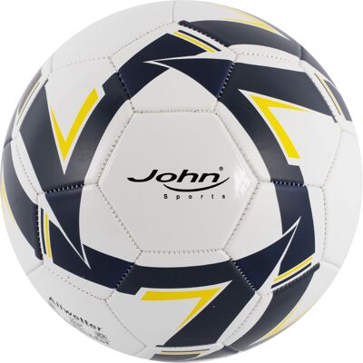 HOME-TEX Sports fodbold - Kunstlæderfodbold i str. 5 - Sort HOME-TEX Sports fodbold - Kunstlæderfodbold i str. 5 - Sort