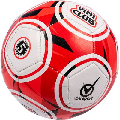 HOME-TEX Fodbold - Kunstlæder bold - Rød/hvid HOME-TEX Fodbold - Kunstlæder bold - Rød/hvid