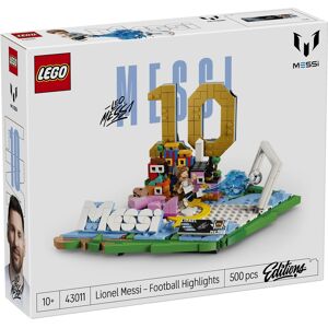 Lego Lionel Messi – fodboldhøjdepunkter 43011 - 500 dele - Editions Football Lego Lionel Messi – fodboldhøjdepunkter 43011 - 500 dele - Editions Football