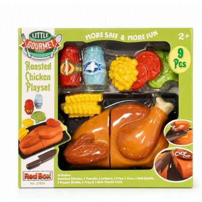 HOME-TEX Legemad grillkylling - 9 dele HOME-TEX Legemad grillkylling - 9 dele