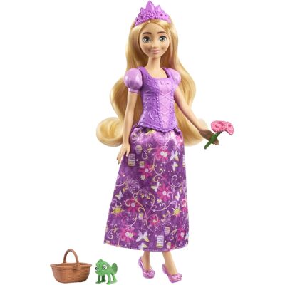 Mattel Disney Princess Rapunzel 2-i-1 historiedukke – 30 cm Mattel Disney Princess Rapunzel 2-i-1 historiedukke – 30 cm