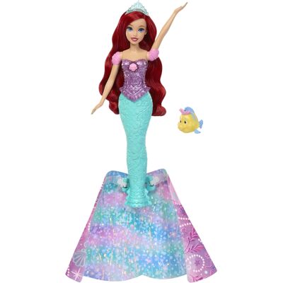 Disney Princess Ariel forvandlingsdukke med Tumle - 30 cm Disney Princess Ariel forvandlingsdukke med Tumle - 30 cm