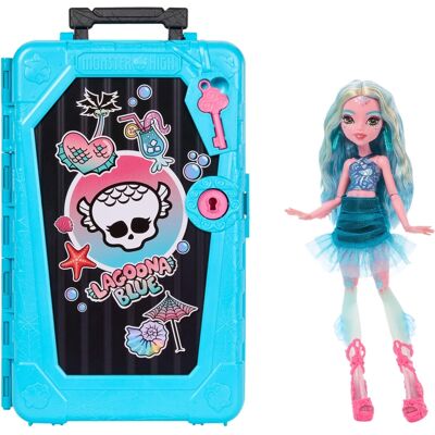 Monster High Skulltimate Secrets Lagoona Blue - Gore-geous Oasis - 22 dele - 30 cm Monster High Skulltimate Secrets Lagoona Blue - Gore-geous Oasis - 22 dele - 30 cm