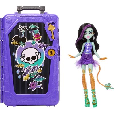 Monster High Skulltimate Secrets Jinafire Long - Gore-geous Oasis - 19+ dele - 30 cm Monster High Skulltimate Secrets Jinafire Long - Gore-geous Oasis - 19+ dele - 30 cm