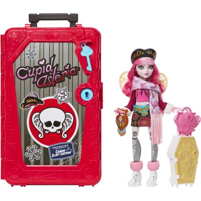 Monster High Skulltimate Secrets Cupid Asteria - Cabin Slay-Cation - 19+ dele - 30 cm Monster High Skulltimate Secrets Cupid Asteria - Cabin Slay-Cation - 19+ dele - 30 cm