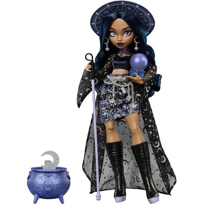 Monster High Moonspell Magic Claire de Luna dukke med magisk tilbehør - 30 cm Monster High Moonspell Magic Claire de Luna dukke med magisk tilbehør - 30 cm