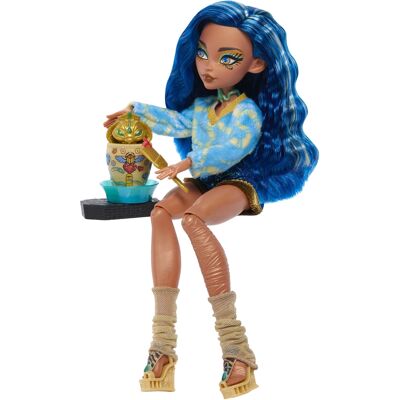 Mattel Monster High Self-Scare Secrets Frankie Stein med 13 overraskelser Mattel Monster High Self-Scare Secrets Frankie Stein med 13 overraskelser