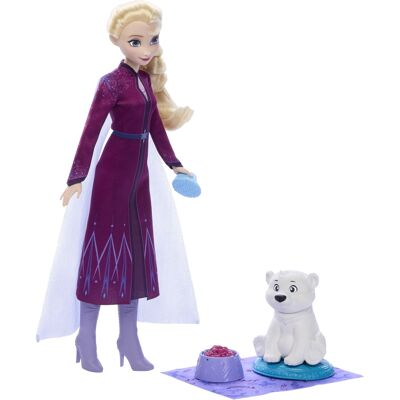 Mattel Disney Frozen Elsa og babyisbjørn dukkesæt Mattel Disney Frozen Elsa og babyisbjørn dukkesæt