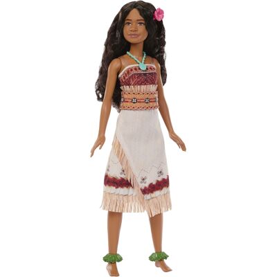 Disney Vaiana filmdukke med tilbehør- 5 dele - 30 cm Disney Vaiana filmdukke med tilbehør- 5 dele - 30 cm