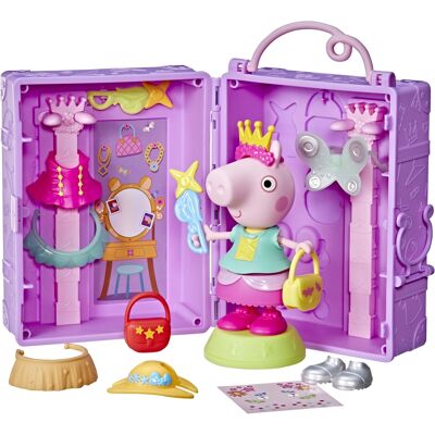 Hasbro Gurli Gris garderobe med Gurli figur - 15 cm Hasbro Gurli Gris garderobe med Gurli figur - 15 cm