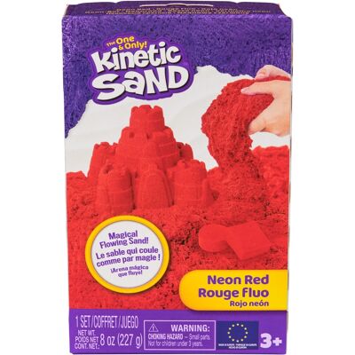 Spin Master Kinetic Sand neonrød – 226 g Spin Master Kinetic Sand neonrød – 226 g