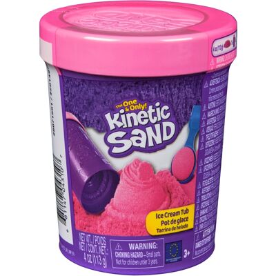 Kinetic Sand isbøtte med isske og kinetisk sand - 113 g - assorteret Kinetic Sand isbøtte med isske og kinetisk sand - 113 g - assorteret