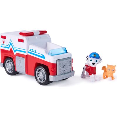 PAW Patrol Marshall Redningskøretøj - Lege- og Redningssæt PAW Patrol Marshall Redningskøretøj - Lege- og Redningssæt