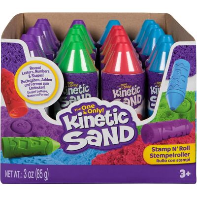 Spin Master Kinetic Sand Stamp N’ Roll – 85 g Spin Master Kinetic Sand Stamp N’ Roll – 85 g