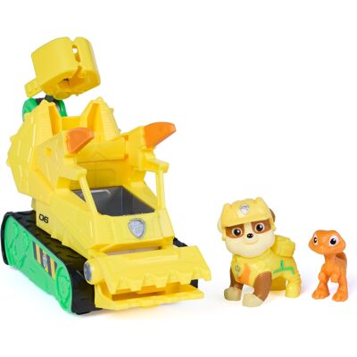 Spin Master PAW Patrol Dino Movie Rubble dino-køretøj med figur Spin Master PAW Patrol Dino Movie Rubble dino-køretøj med figur