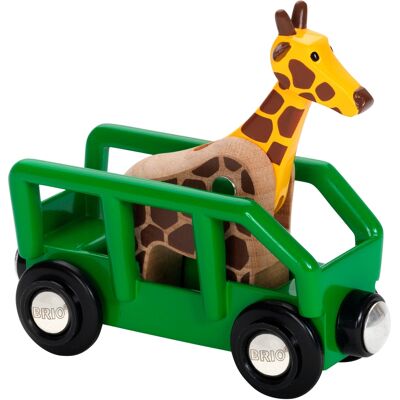 Giraf og vogn - BRIO-tog - 33724 Giraf og vogn - BRIO-tog - 33724