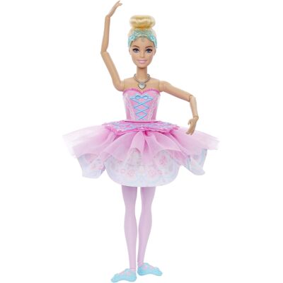 Barbie Nøddeknækkeren Clara ballerina med magisk tutu - 30 cm Barbie Nøddeknækkeren Clara ballerina med magisk tutu - 30 cm