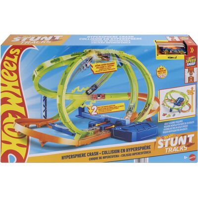 Hot Wheels Hypersphere Crash Out racerbane med crash-effekt - 40+ cm Hot Wheels Hypersphere Crash Out racerbane med crash-effekt - 40+ cm