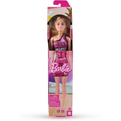 Mattel Barbie basis dukke - lyshåret Mattel Barbie basis dukke - lyshåret