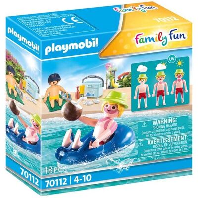 Badegæst med badering - PL70112 - PLAYMOBIL Family Fun Badegæst med badering - PL70112 - PLAYMOBIL Family Fun