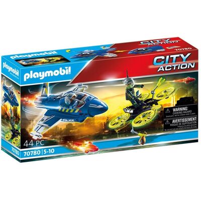 Politi-jet: dronejagt - PL70780 - PLAYMOBIL City Action Politi-jet: dronejagt - PL70780 - PLAYMOBIL City Action