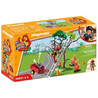 D*O*C* - Brandvæsen i aktion. Red katten! - PL70917 - PLAYMOBIL Duck On Call D*O*C* - Brandvæsen i aktion. Red katten! - PL70917 - PLAYMOBIL Duck On Call
