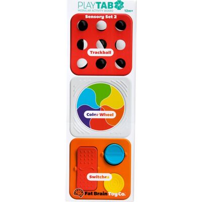 Fat Brain PlayTab Sensory Set 2 - 3 brikker Fat Brain PlayTab Sensory Set 2 - 3 brikker