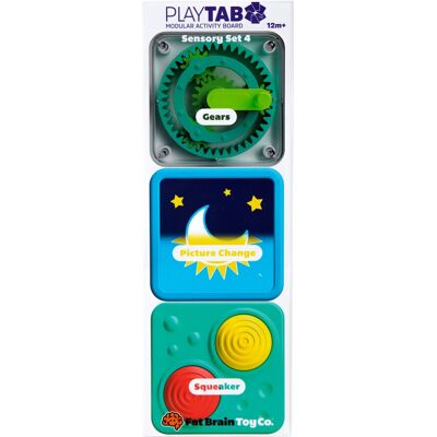 Fat Brain PlayTab Sensory Set 4 - 3 brikker Fat Brain PlayTab Sensory Set 4 - 3 brikker