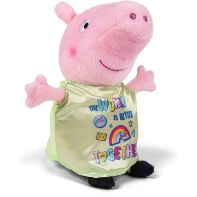 HOME-TEX Gurli Gris bamse 20 cm - Krammebamse - Grøn med pyjamas HOME-TEX Gurli Gris bamse 20 cm - Krammebamse - Grøn med pyjamas