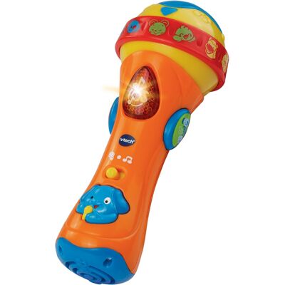 Vtech Mikrofon Legetøj - Syng med Dyrelyde - 12-36 Måneder - Legetøj Vtech Mikrofon Legetøj - Syng med Dyrelyde - 12-36 Måneder - Legetøj