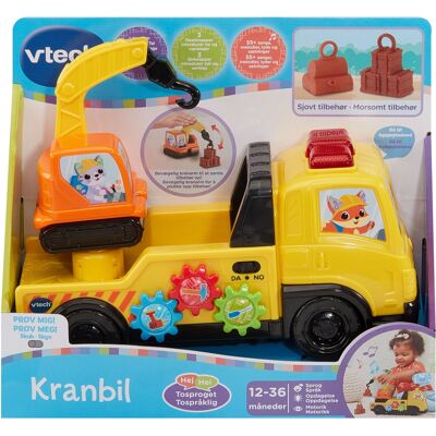 VTech Building Buddies Truck interaktiv kranlastbil VTech Building Buddies Truck interaktiv kranlastbil