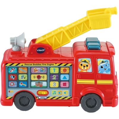Vtech interaktiv brandbil med bevægelig stige, lys og 120+ lyde - 27 cm - fra 12 mdr. Vtech interaktiv brandbil med bevægelig stige, lys og 120+ lyde - 27 cm - fra 12 mdr.