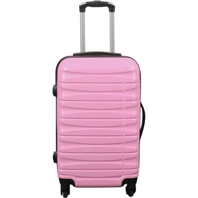 Borg Living Kabine kuffert lyserød - Hardcase - Lille kuffert til rejse Borg Living Kabine kuffert lyserød - Hardcase - Lille kuffert til rejse