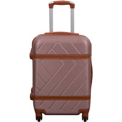 Borg Living Kabinekuffert - Hardcase letvægts kuffert - Str. lille - Retro rosa Borg Living Kabinekuffert - Hardcase letvægts kuffert - Str. lille - Retro rosa