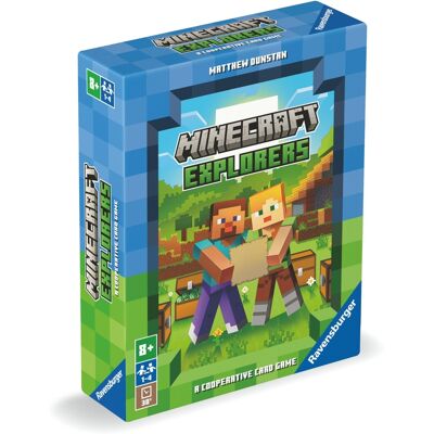 Ravensburger Minecraft Explorers Kortspil - Samarbejds Eventyr Ravensburger Minecraft Explorers Kortspil - Samarbejds Eventyr