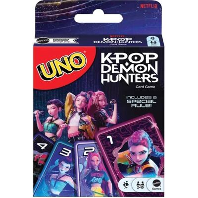Mattel UNO KPop Demon Hunters - kortspil Mattel UNO KPop Demon Hunters - kortspil