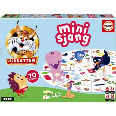 Educa Vildkatten Minisjang Børste brætspil - Børnespil Educa Vildkatten Minisjang Børste brætspil - Børnespil
