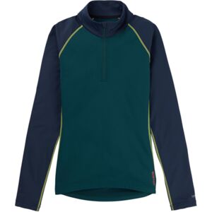 Burton Heavyweight X Base Layer Quarter Zip Wmn Dress Blue Ponderosa Pine S DRESS BLUE PONDEROSA PINE