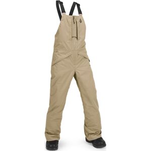 Volcom Barkley Ins Bib Youth Dark Khaki M DARK KHAKI