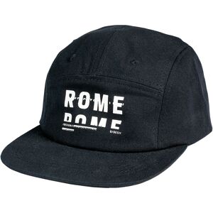 Rome 5 Panel Cap Black One Size BLACK