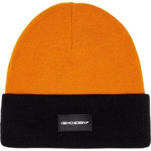 Oakley Tc Stretch Logo Beanie Blackout Amber Yellow One Size BLACKOUT AMBER YELLOW