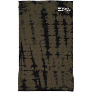 Mons Royale Daily Dose Merino Flex 200 Neckwarmer Aop Olive Tie Dye One Size OLIVE TIE DYE