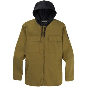 Analog Integrated Hooded Flannel Martini Olive M MARTINI OLIVE