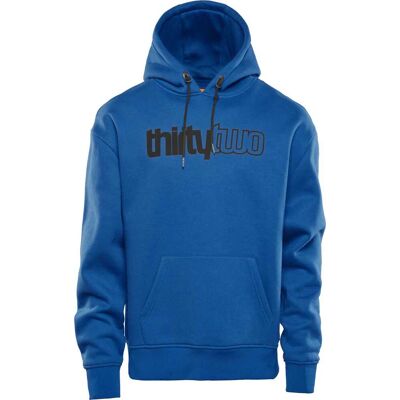 Thirtytwo Double Tech Hoodie - Royal - Hættetrøje Thirtytwo Double Tech Hoodie - Royal - Hættetrøje