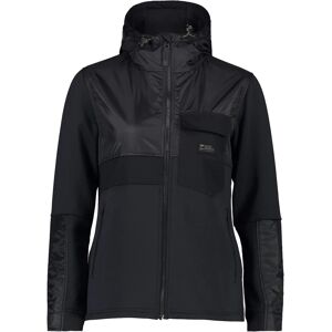 Mons Royale Wmn Decade Merino Hoody Black Xs BLACK