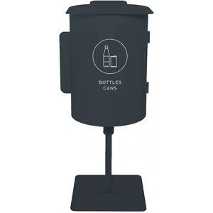 TreCe Affaldsbeholder Birdie - Single, Udførelse Bottles/Cans - 43 L, Farve Antracit