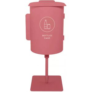 TreCe Affaldsbeholder Birdie - Single, Udførelse Bottles/Cans - 43 L, Farve Gammelrosa