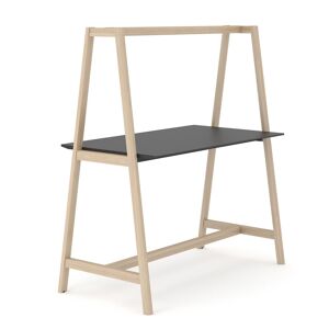 Narbutas Højt projektbord Nova Wood - HPL, Design Ash Stained Light Grey / Black